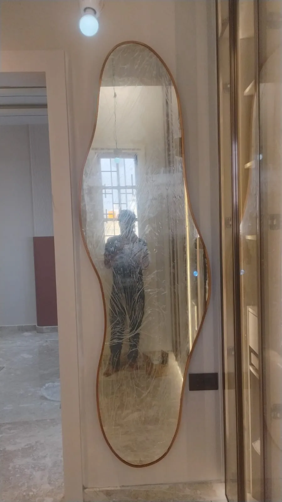 Designer custom LED mirror Bangalore for modern interiors